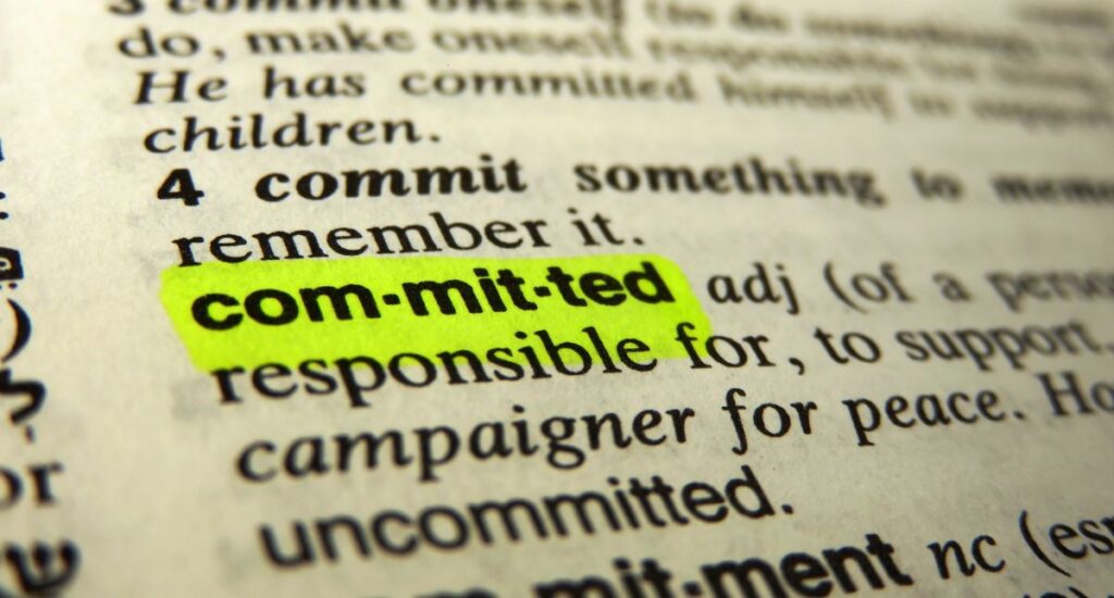 Committed character trait