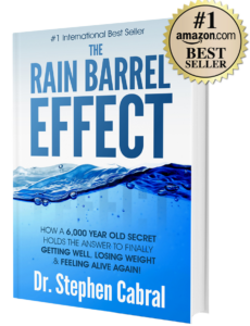 The Rain Barrel Effect by Dr. Stephen Cabral served as a catalyst for Nikki Koval's wellness journey.