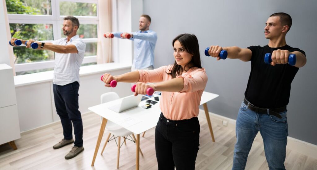 Corporate wellness program as part of the health coaching industry