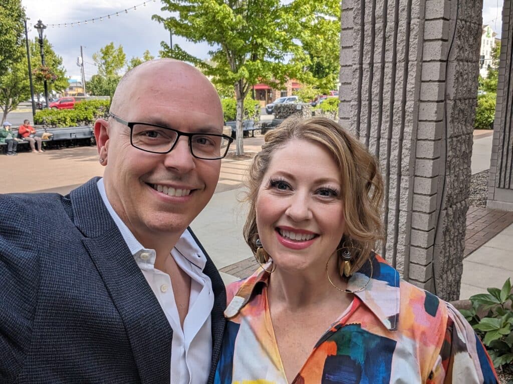 Dr. Ian and Wife Jody on Holistic Wellness Path